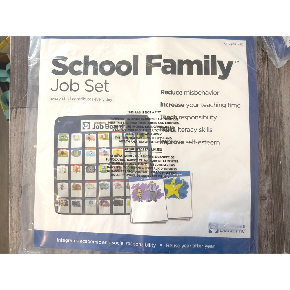 School Family Job Set Every Child Contributes Conscious Discipline New Sealed